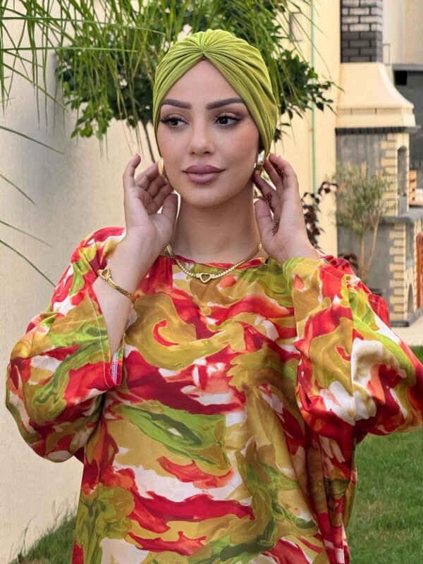 Turban plissée Flayou