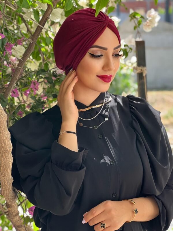 Turban plissée Grenadine