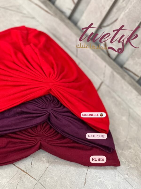 Turban plissée