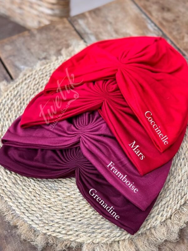 Turban plissée